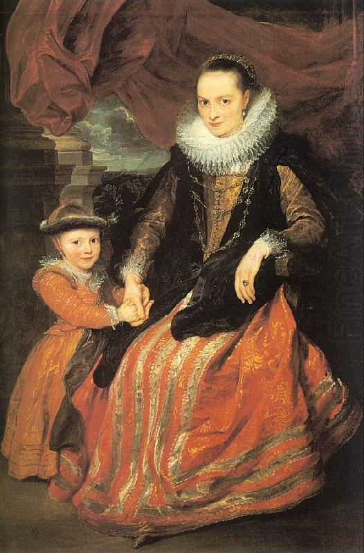 Susanna Fourment and her Daughter, Dyck, Anthony van
